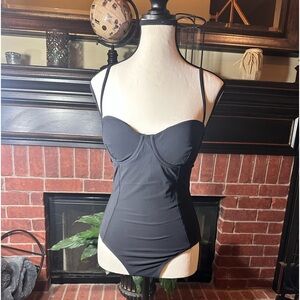Tory Burch Black One Piece Swimsuit